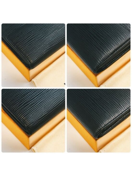 Louis Vuitton Epi Porte Tresor International M6228H Card  Louis Vuitton Porte Tresor International Trifold Epi Leather Wallet